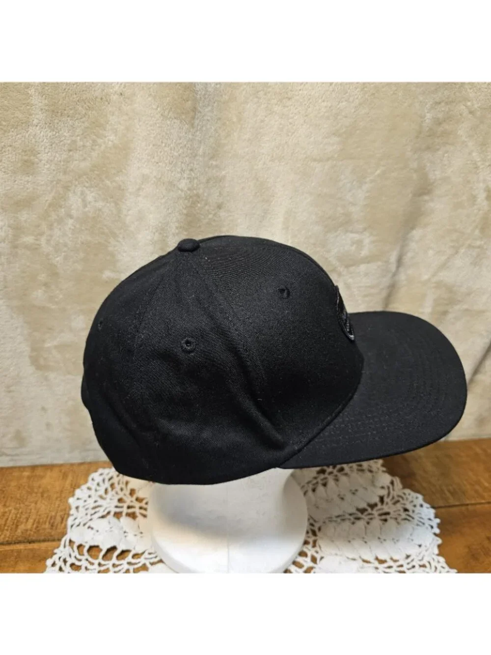 Ambiguous “Ambig” Est/1995 Solid Black Adjustable Strapback Hat